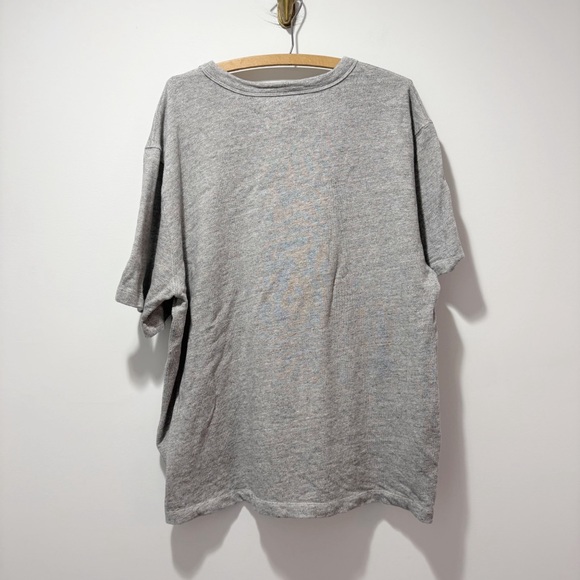 Buck Mason Field Spec Cotton Heavy Tee Shirt Size XXLarge XXL Speckled Grey Gray - Picture 4 of 11